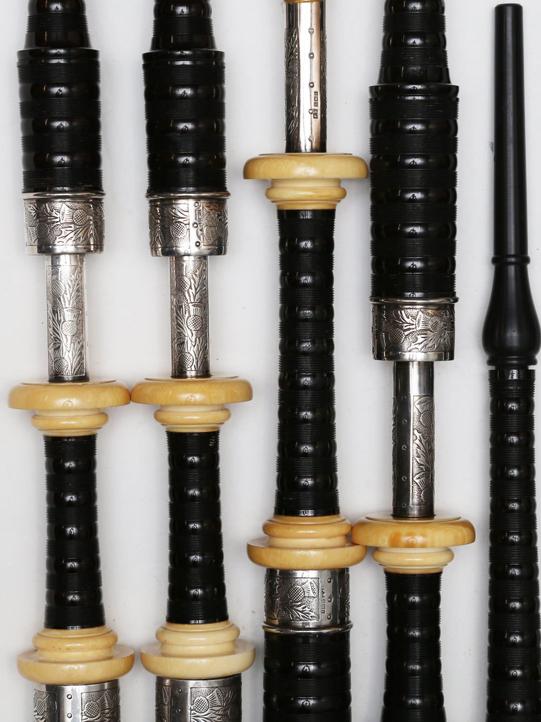 Used Bagpipes - Hardies (1959) Close Up