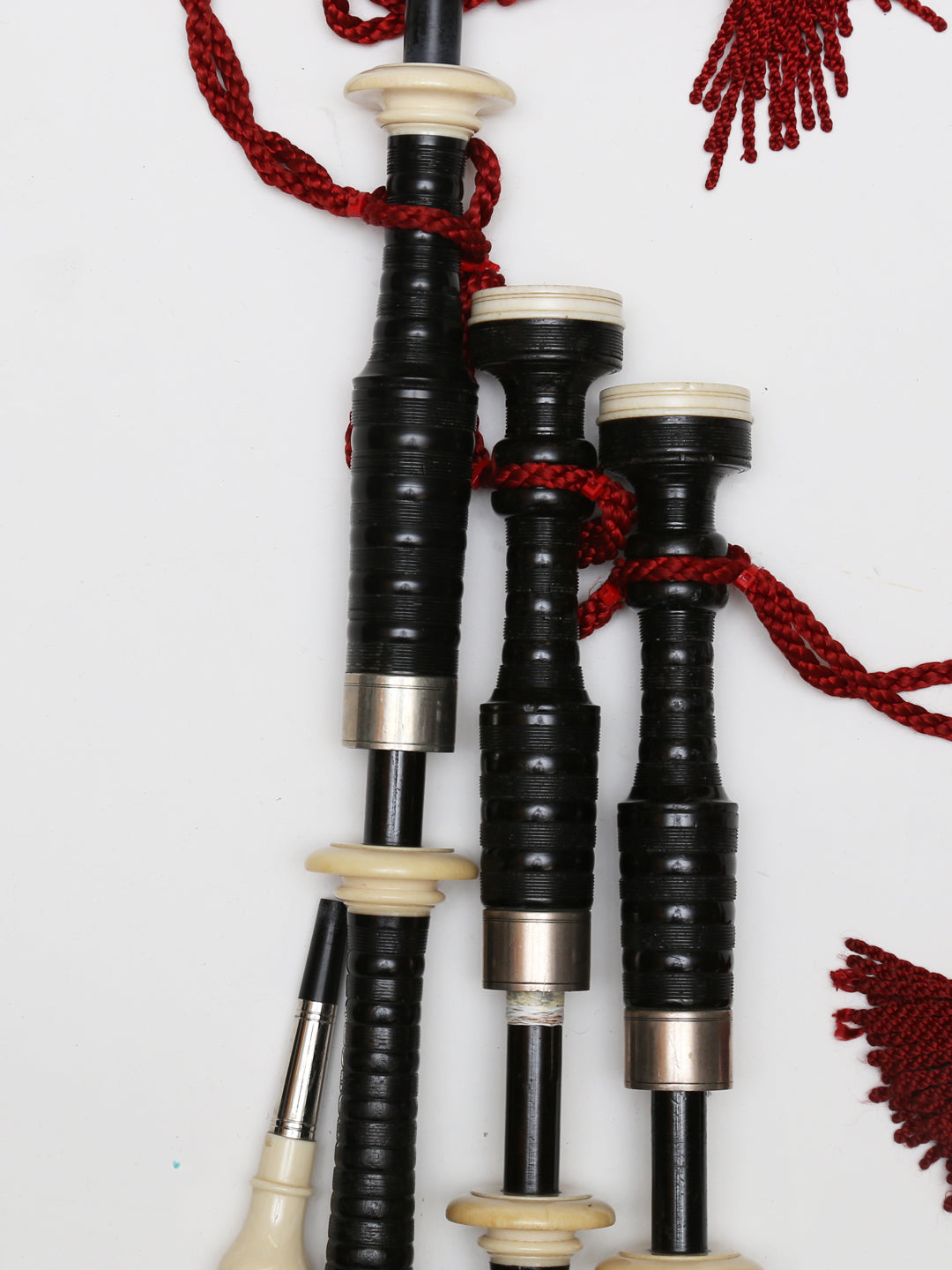 Used Bagpipes - Henderson Ivory and Nickel (1959) Close Top