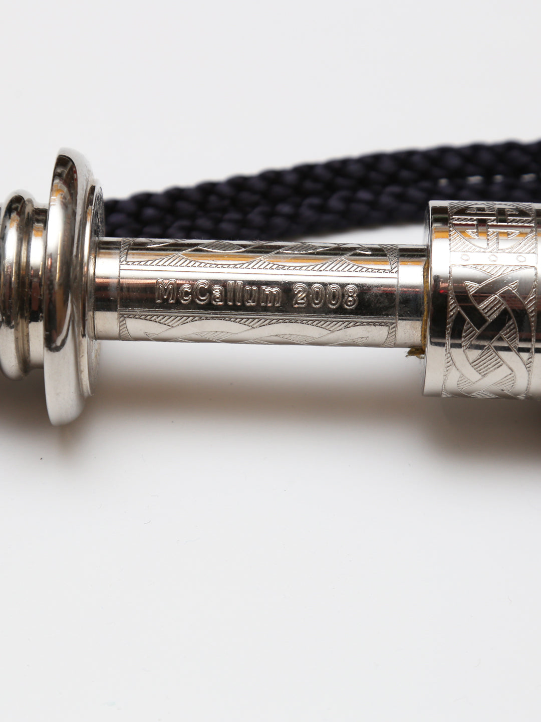 Used Bagpipes - McCallum Full Engraved Celtic Alloy (2008) Slide