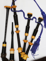 Used Bagpipes - Naill (1970s) Close Up
