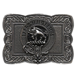 Weir Belt Buckle Scalloped