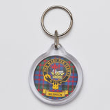 Clan Crest Plastic Key Chain - Wilkinson