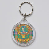 Clan Crest Plastic Key Chain - Wilson