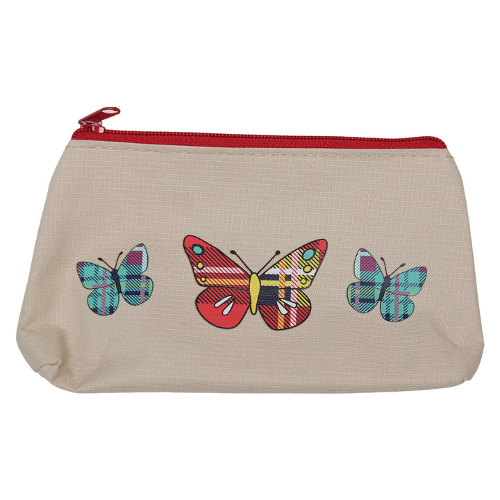 Zipper Case - Tartan Butterfly