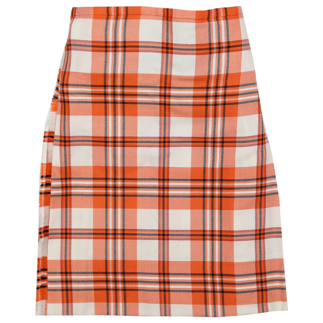 5 Yard Dress Tangerine Scott Dance Kilt