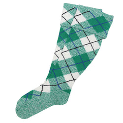 Adult Dress Green McKellar Tartan Hose