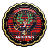 Clan Crest Fridge Magnet - Andrews