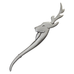 Antique Stag Kilt Pin