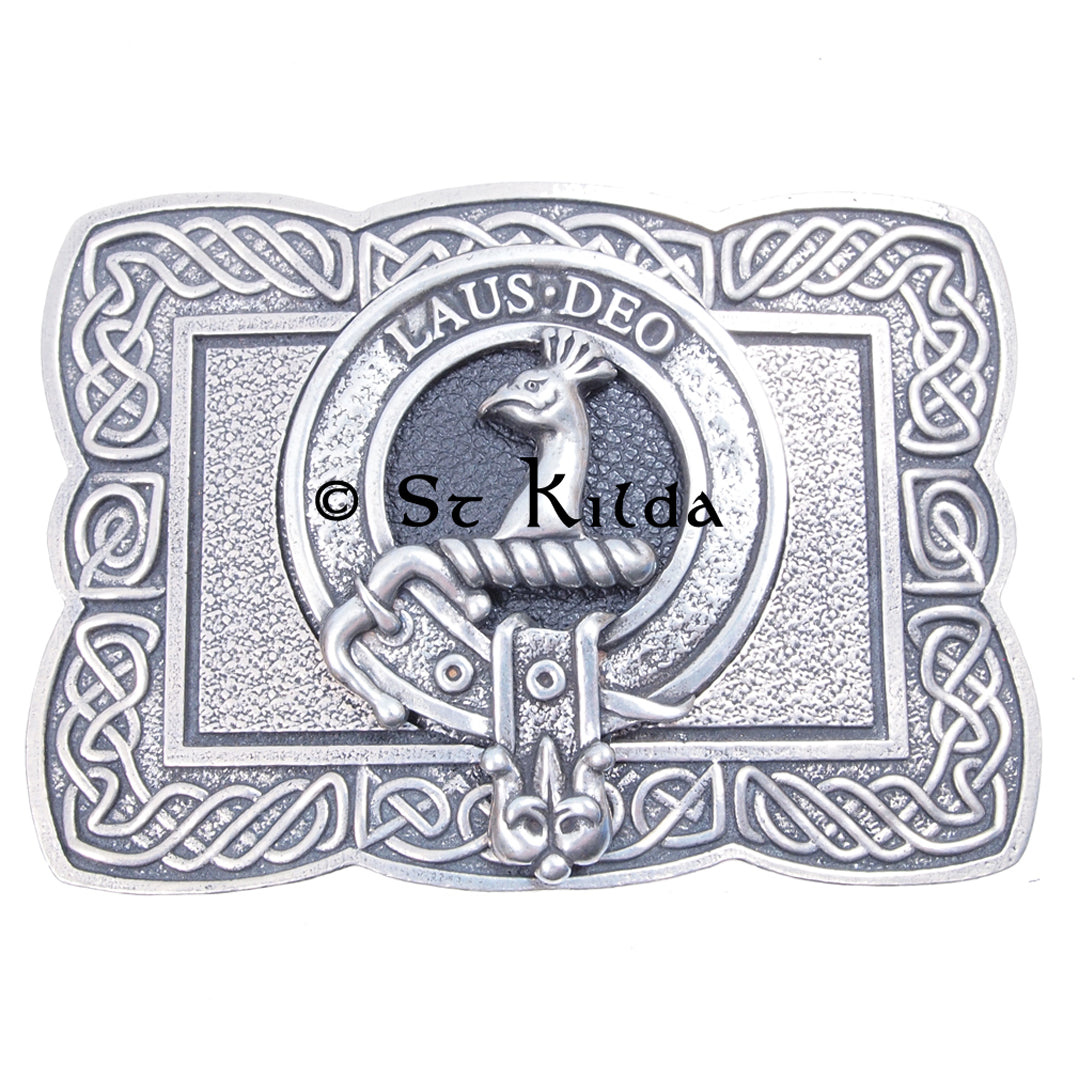 Clan Crest Belt Buckle - Arbuthnott