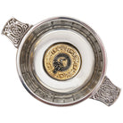 Clan Crest Quaich - Armstrong Gold