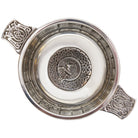 Clan Crest Quaich - Armstrong Silver