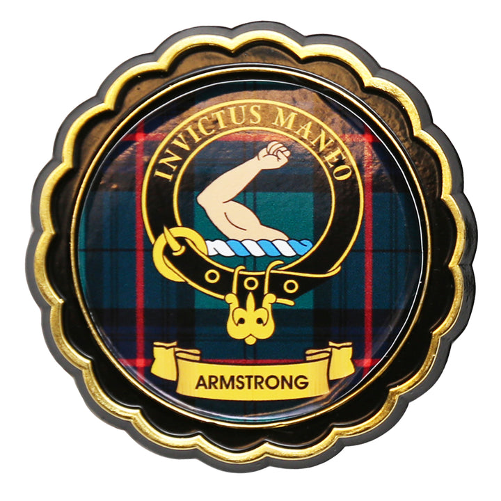 Clan Crest Fridge Magnet - Armstrong