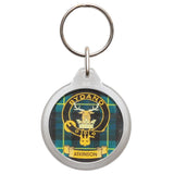 Clan Crest Plastic Key Chain - Atkinson