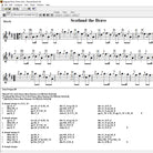 Bagpipe Music Writer GOLD