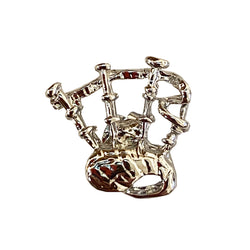 Bagpipes Pin Badge