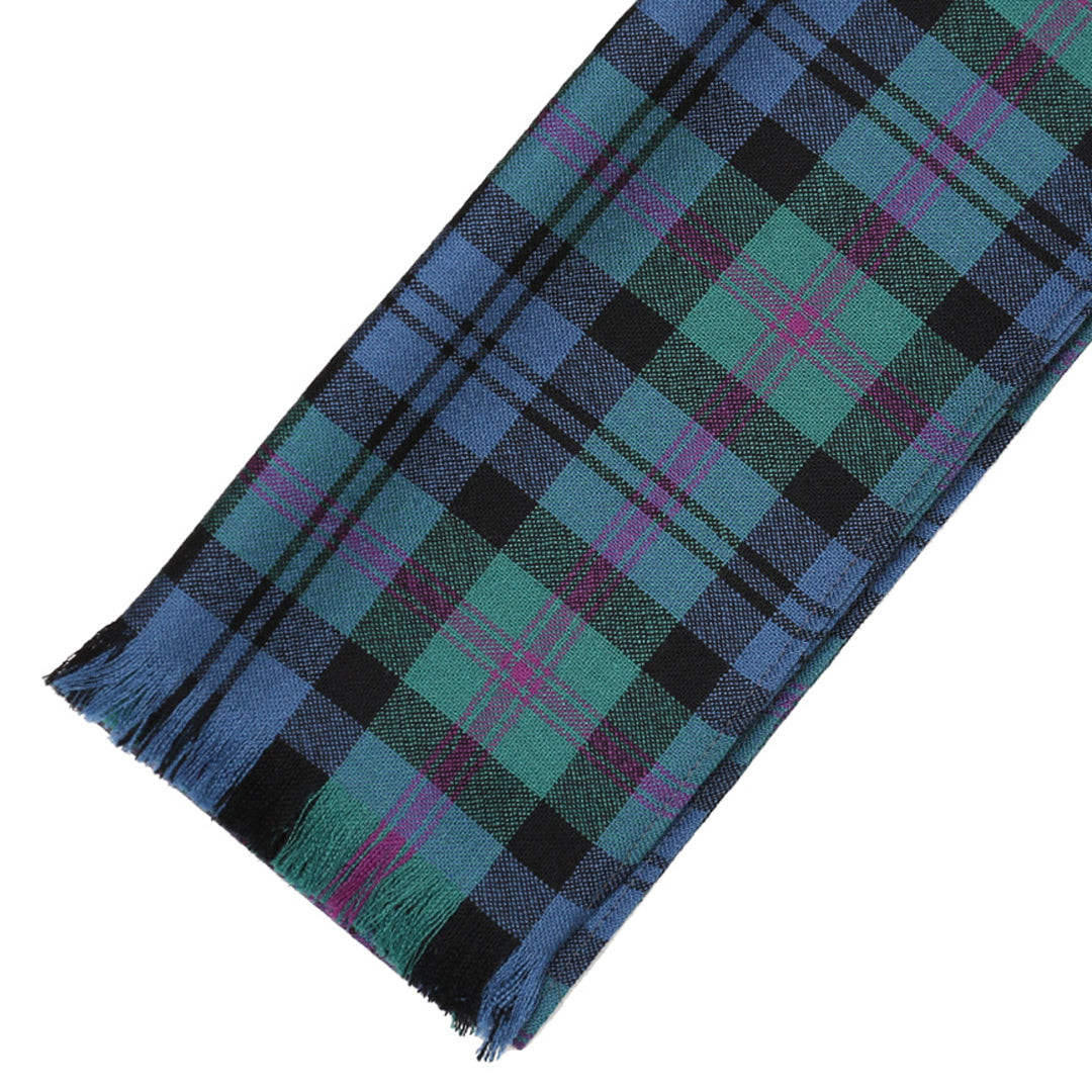 Fine Weight Tartan Scarf - Baird Ancient