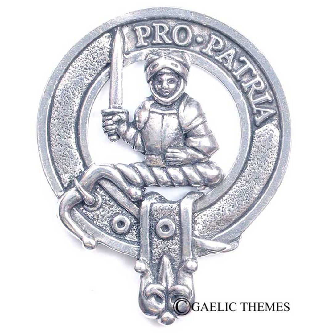 Clan Crest Cap Badge - Bannerman