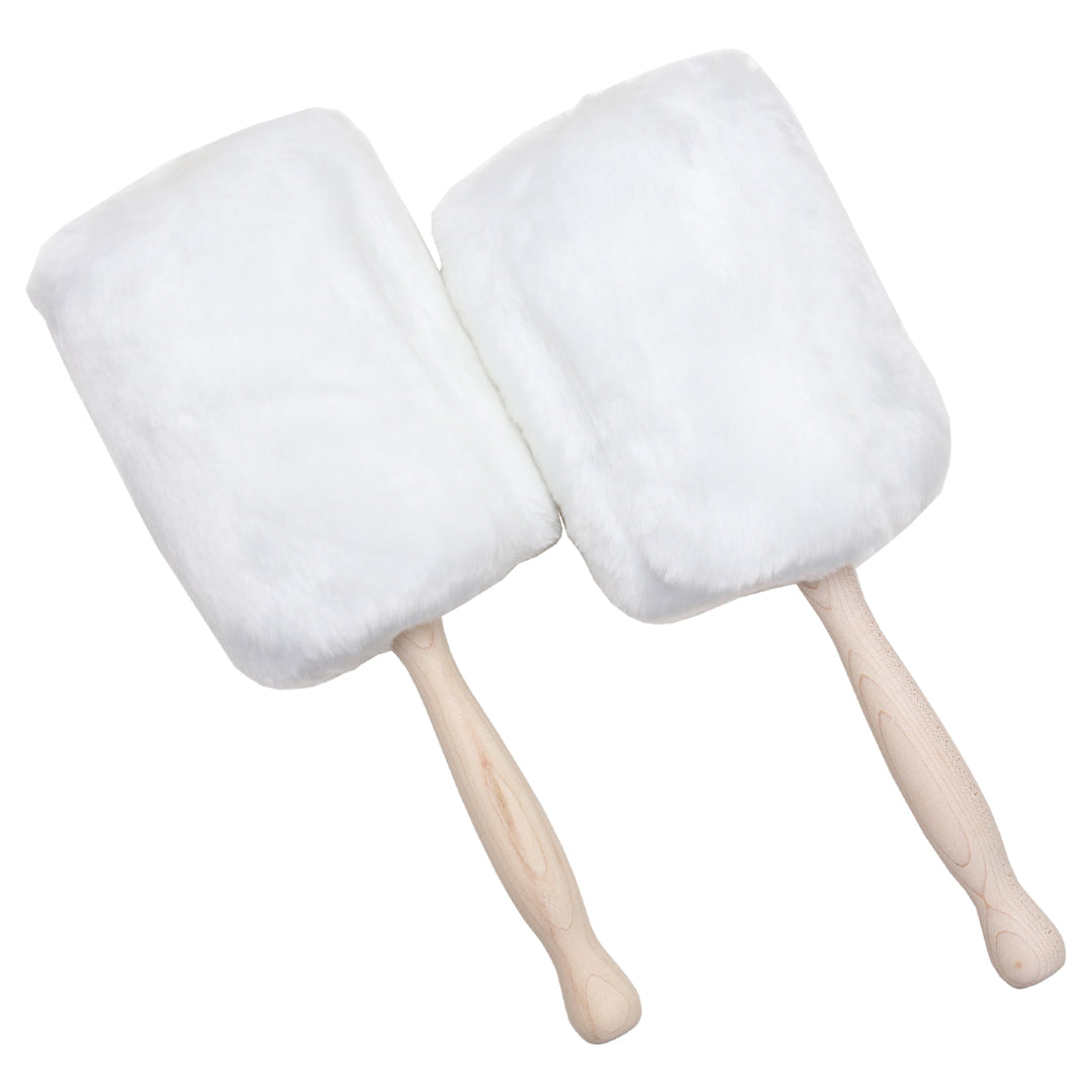 Bass Drum Sticks - The Medalist White