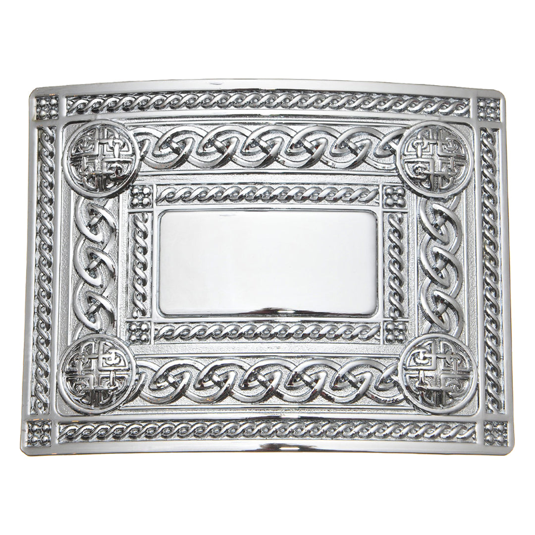 Belt Buckle, Celtic Chrome
