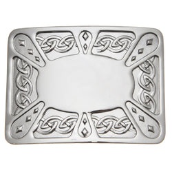 Belt Buckle, Zoomorphic Chrome