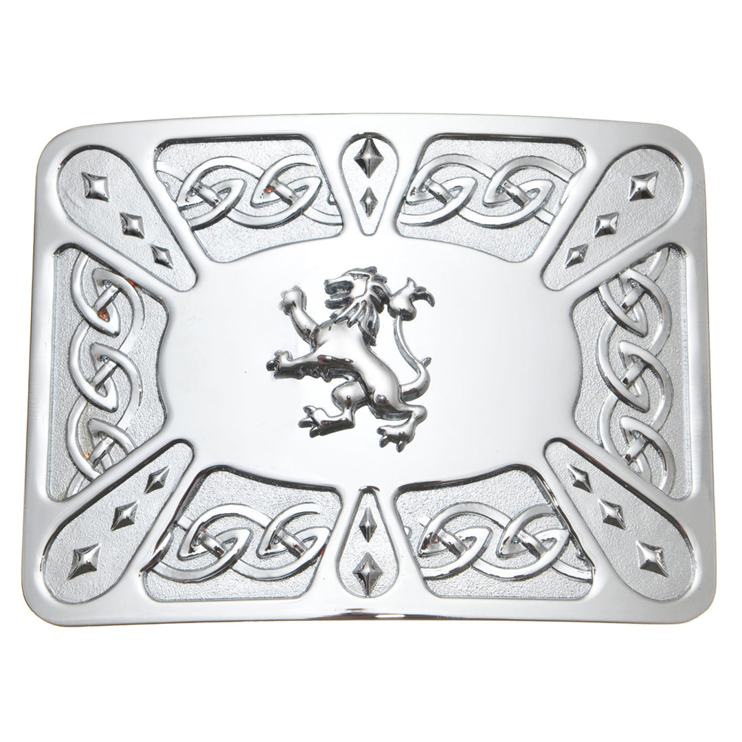 Belt Buckle, Zoomorphic Lion