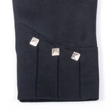 Black Argyll Jacket Cuff