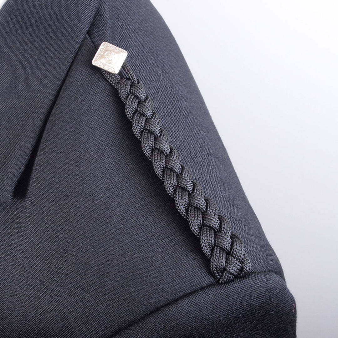 Black Argyll Jacket Epaulet