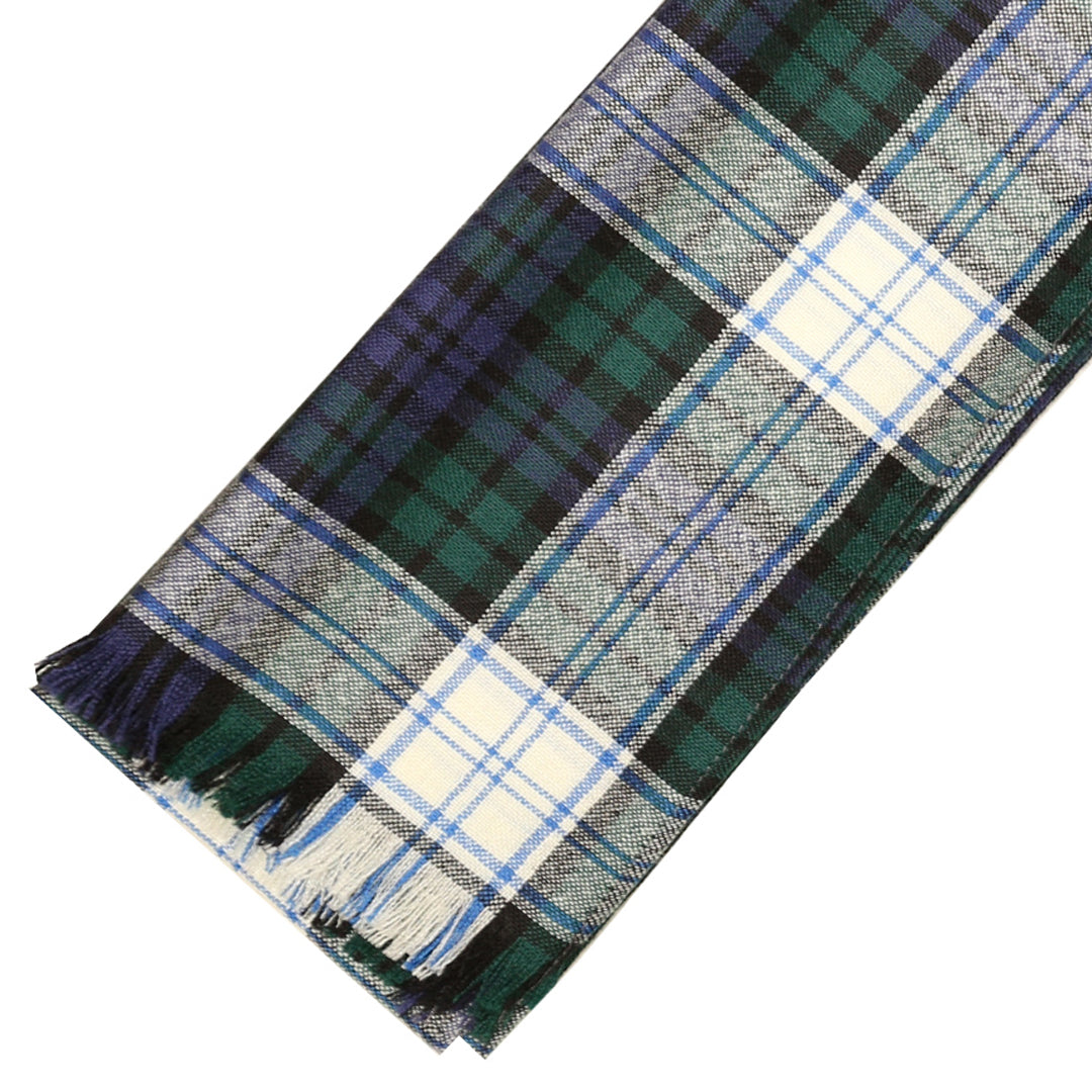 Fine Weight Tartan Scarf - Black Watch Dress Modern