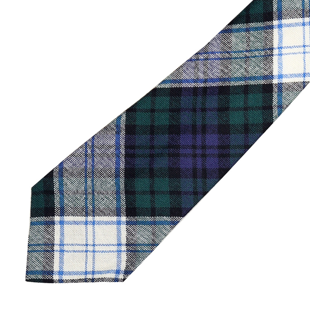 Men's Tartan Tie - Black Watch Dress Modern