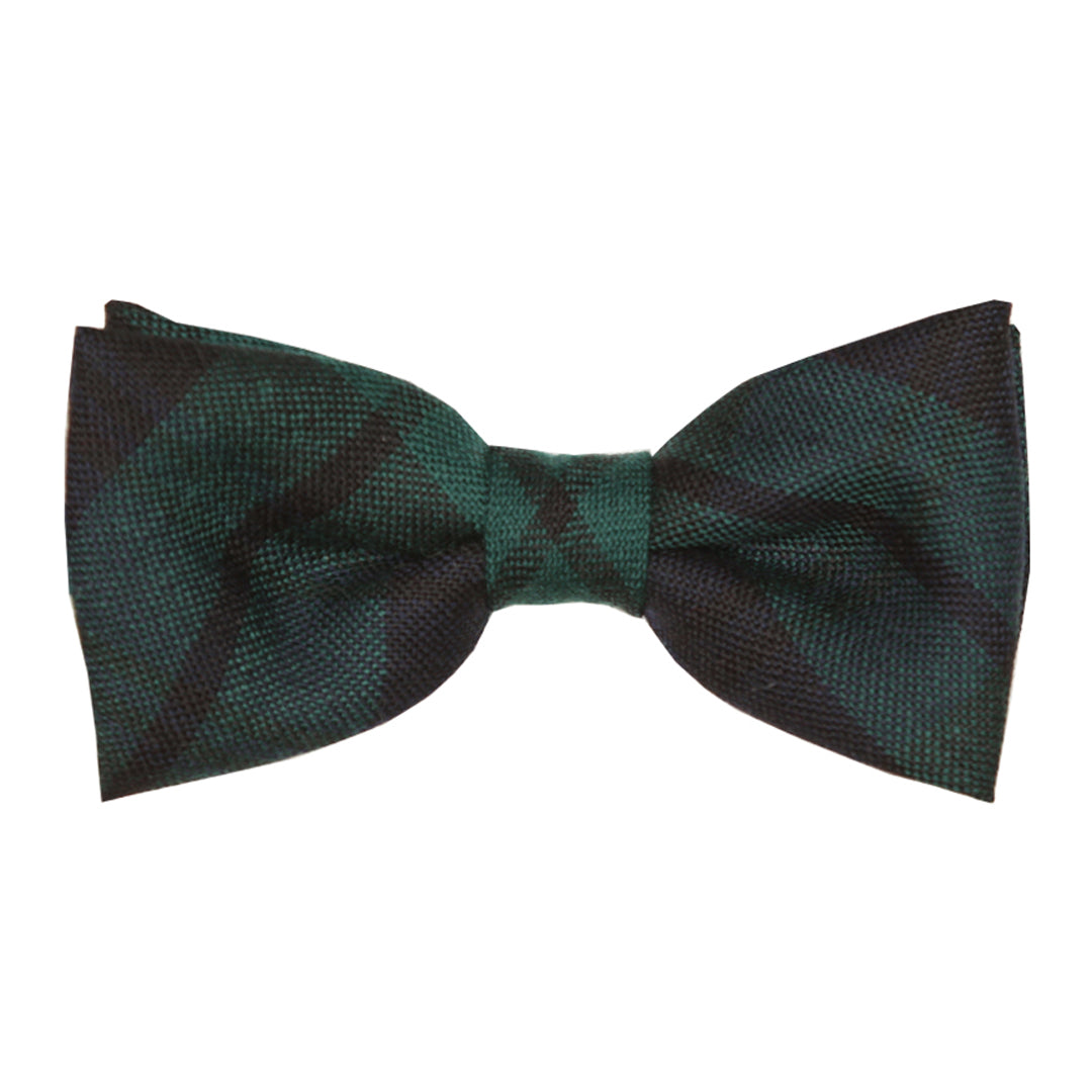 Men's Tartan Bow Tie - Black Watch Modern