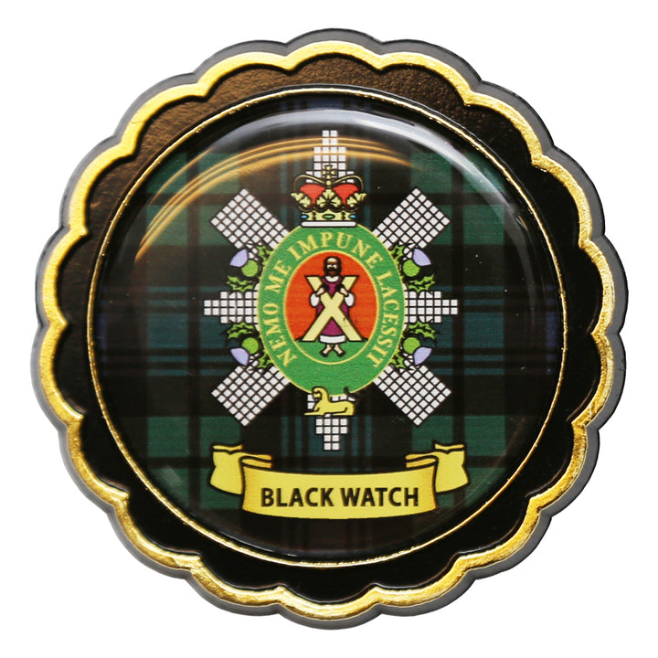 Clan Crest Fridge Magnet - Black Watch