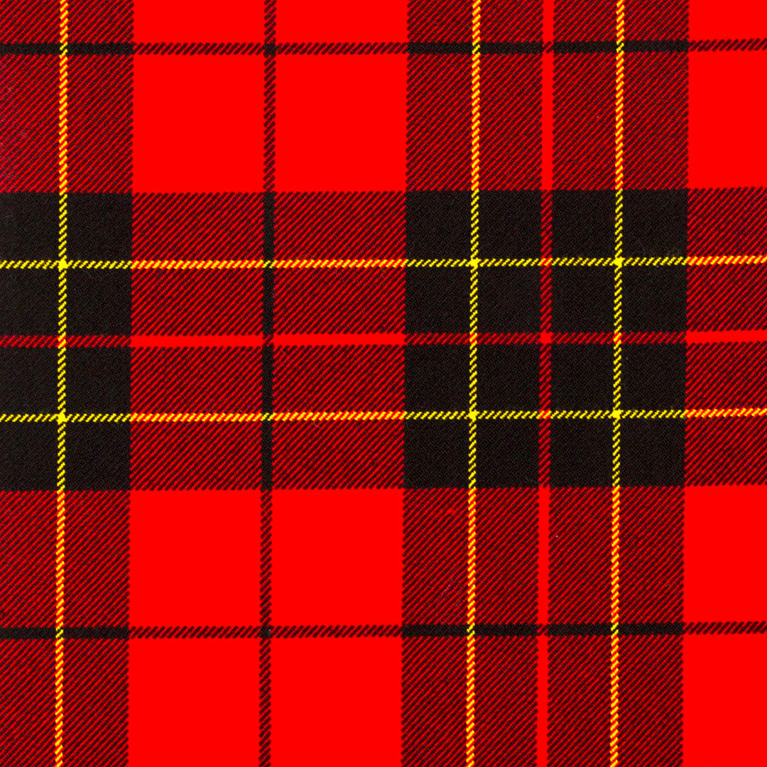 Brodie Red Modern Tartan