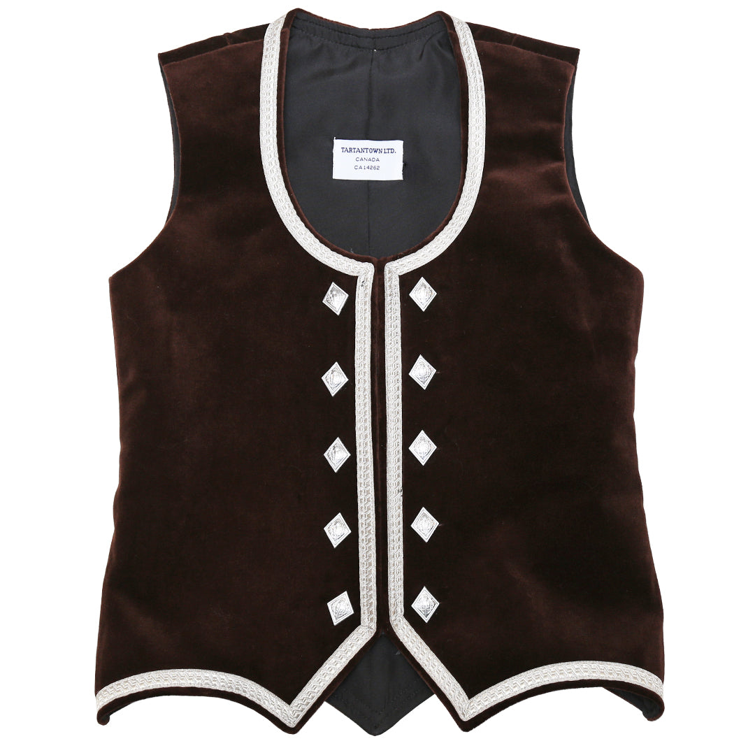 Brown Highland Vest
