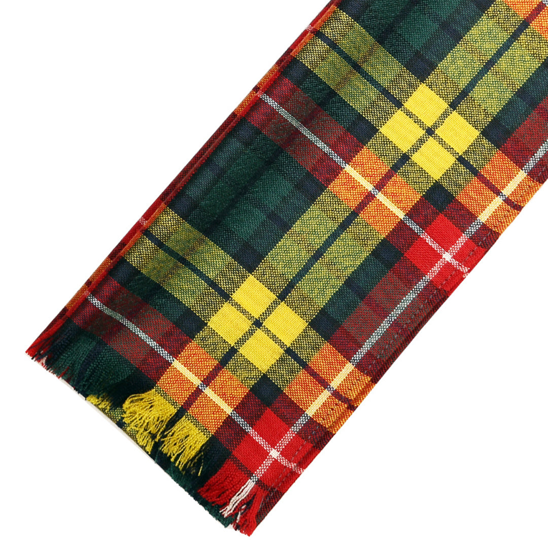 Fine Weight Tartan Scarf - Buchanan Modern