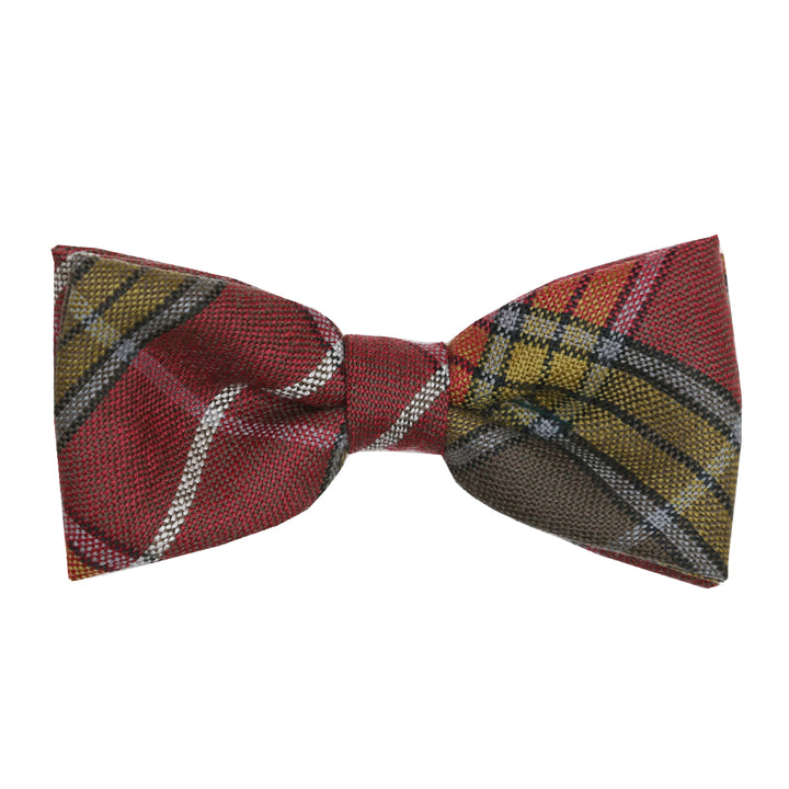 Men's Tartan Bow Tie - Buchanan Old Setting Weathered