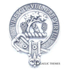 Clan Crest Cap Badge - Burnett