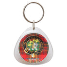 Clan Crest Plastic Key Chain - Burnett