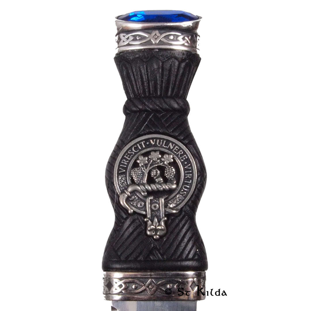 Clan Crest Sgian Dubh - Burnett