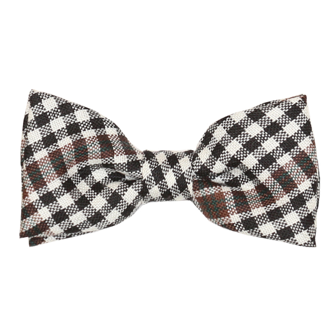Men's Tartan Bow Tie - Burns Check Modern