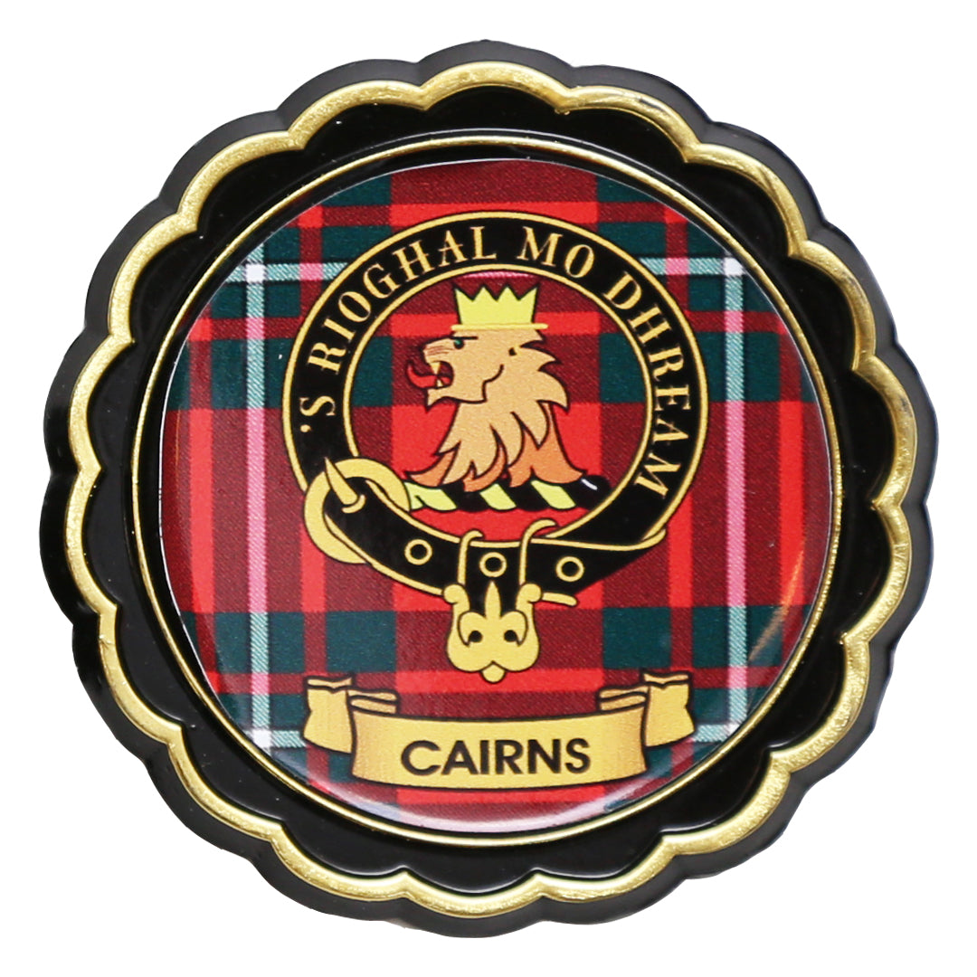 Clan Crest Fridge Magnet - Cairns