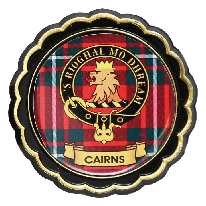 Clan Crest Fridge Magnet - Cairns