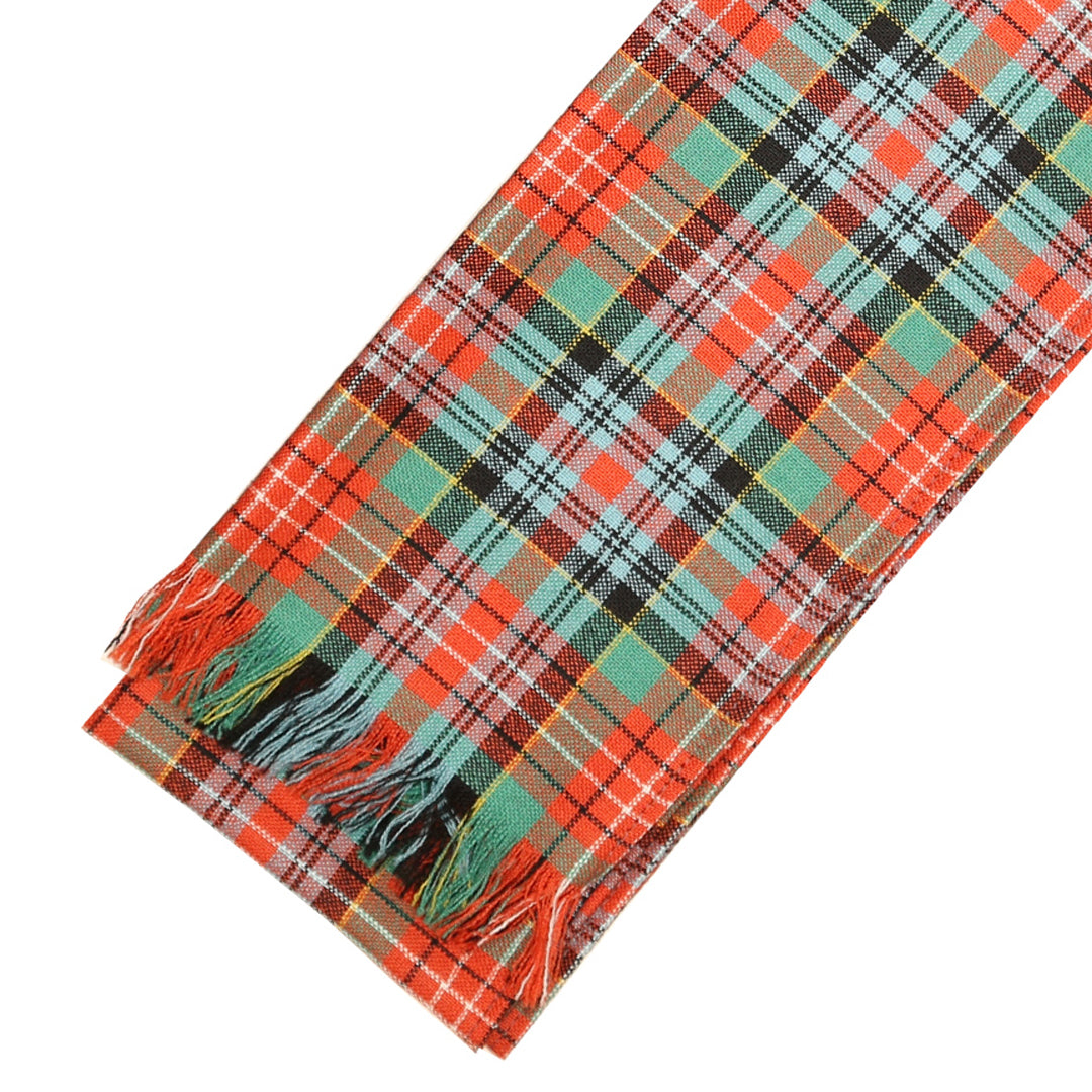 Fine Weight Tartan Scarf - Caledonia Ancient