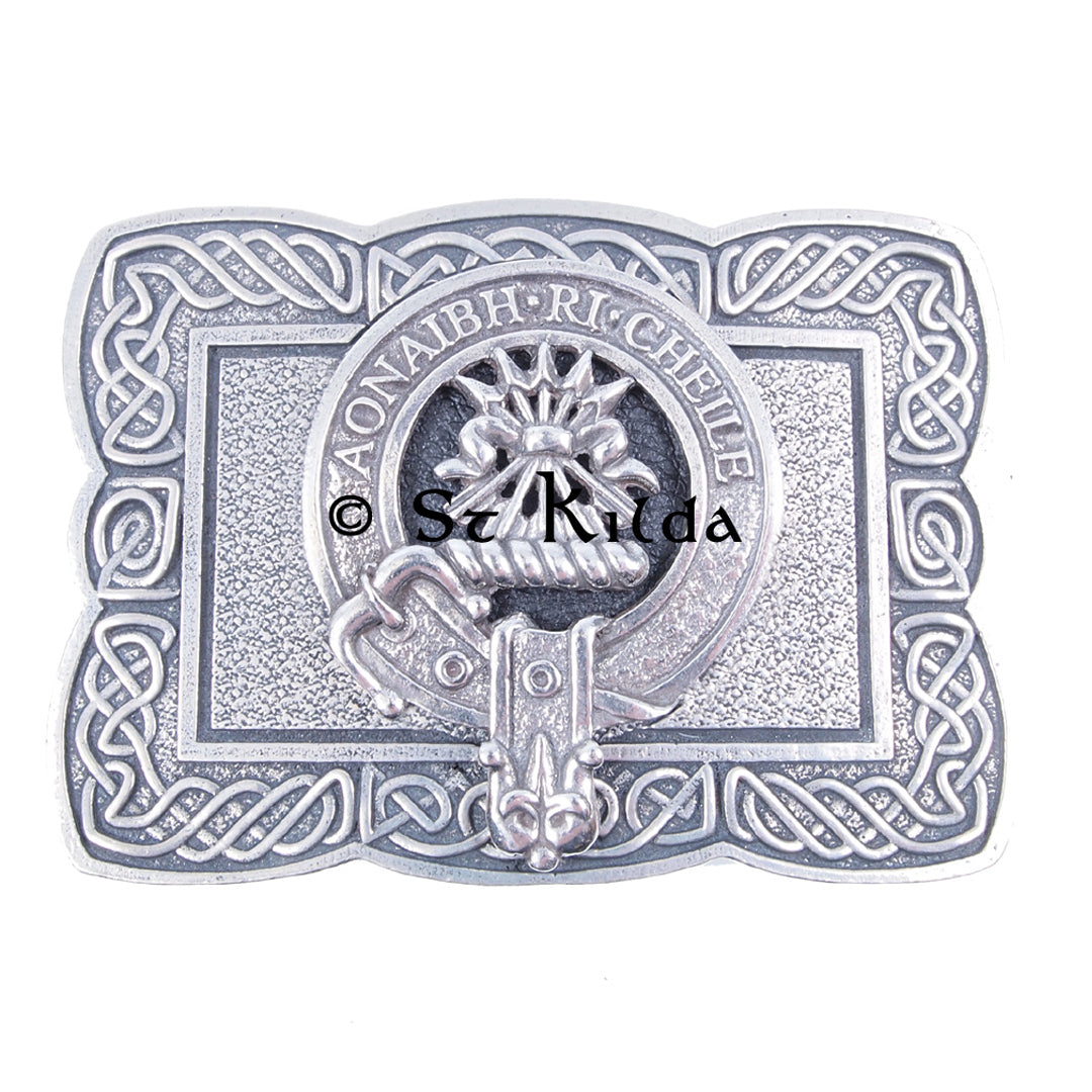 Clan Crest Belt Buckle - Cameron