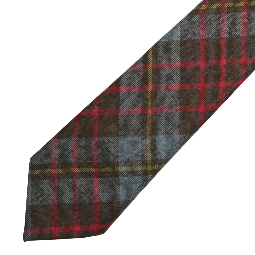 Men's Tartan Tie - Cameron Hunting Weathered