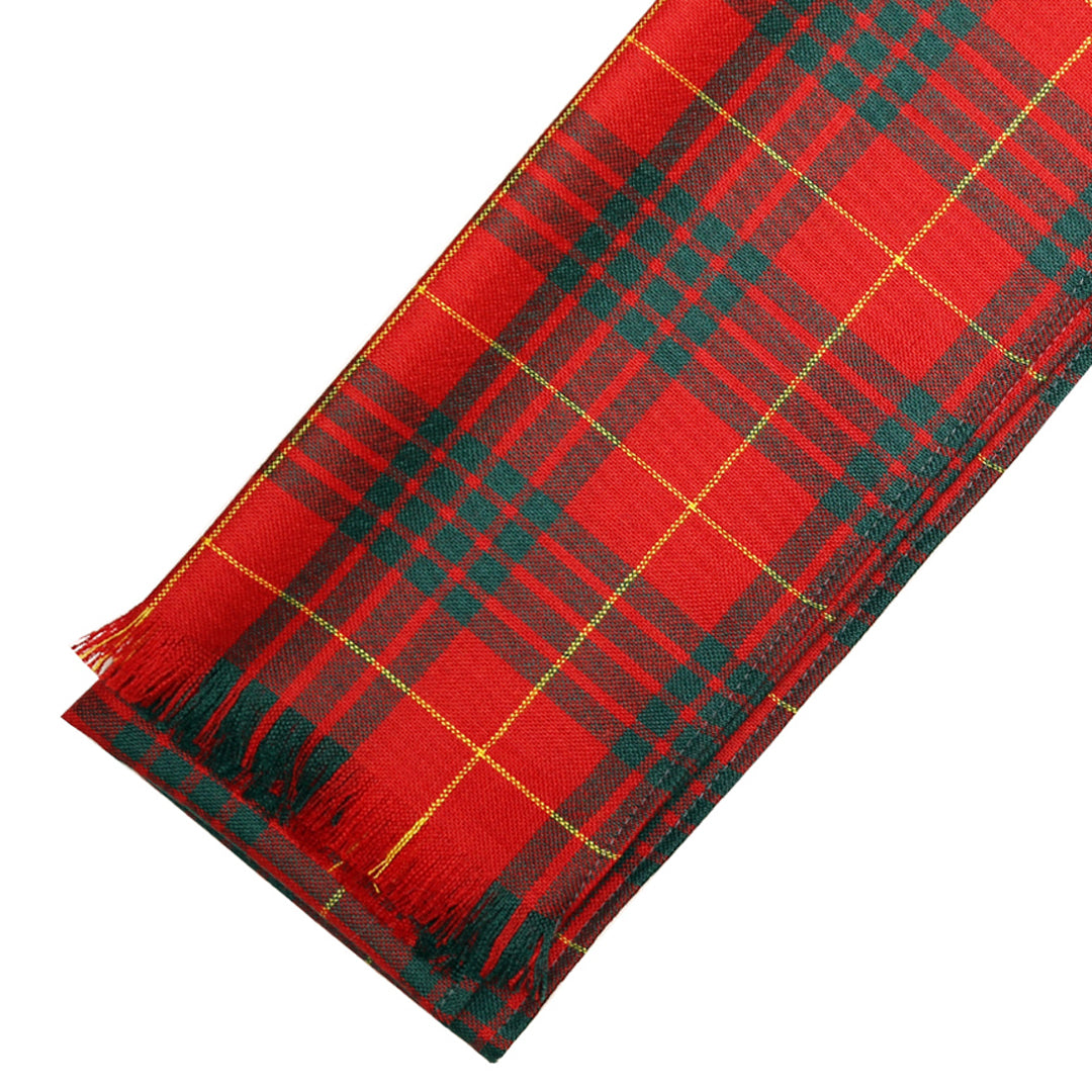 Fine Weight Tartan Scarf - Cameron Modern