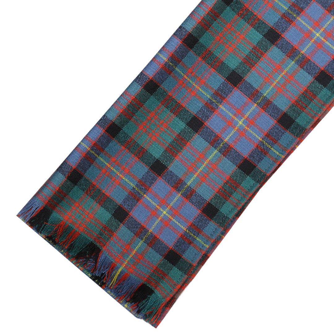 Fine Weight Tartan Scarf - Cameron of Erracht Ancient