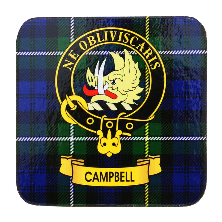 Clan Crest Drink Coaster - Campbell