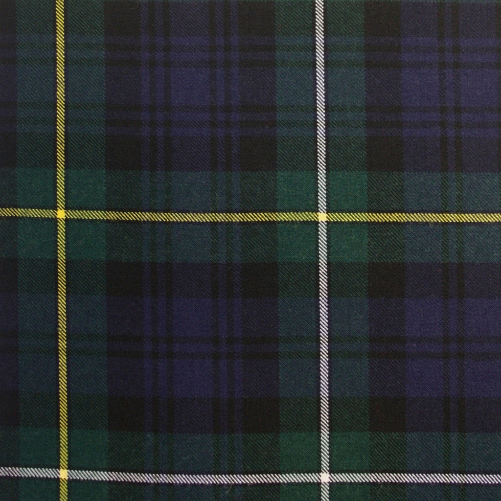 Campbell Argyll Weathered Tartan Crest Birdseye Mesh Polo Shirt