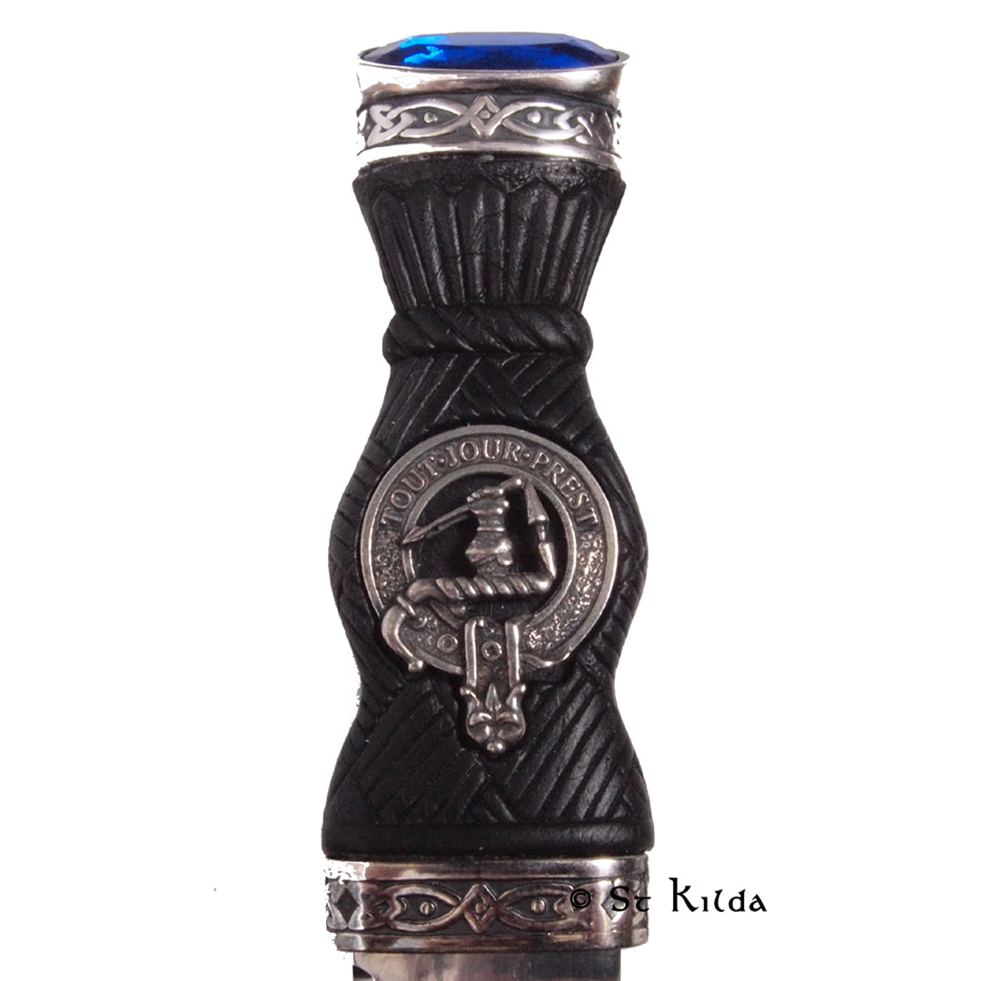 Clan Crest Sgian Dubh - Carmichael