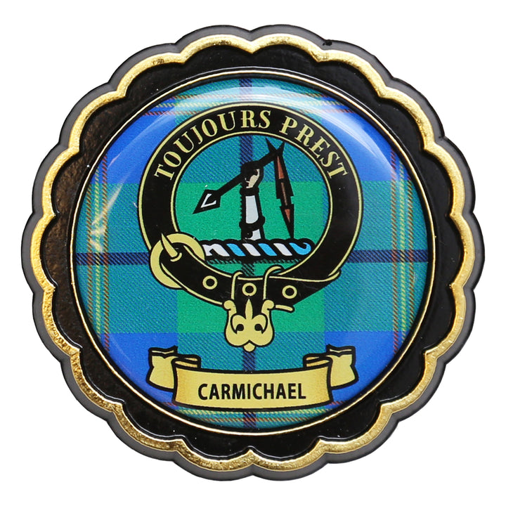 Clan Crest Fridge Magnet - Carmichael